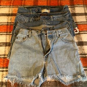 Distressed Cut Off Denim Shorts Lot